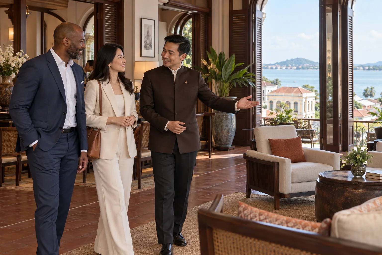 ภาพจำลองการต้อนรับและบริการมูลค่าสูงในสงขลา
